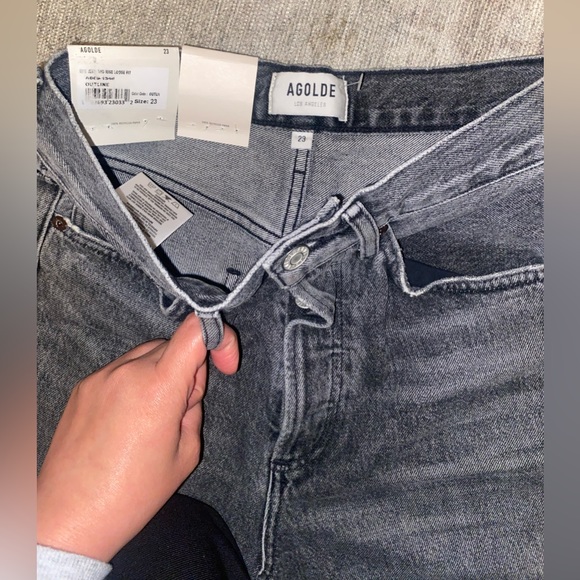 Agolde 90s mid rise loose size 23 - Picture 5 of 9